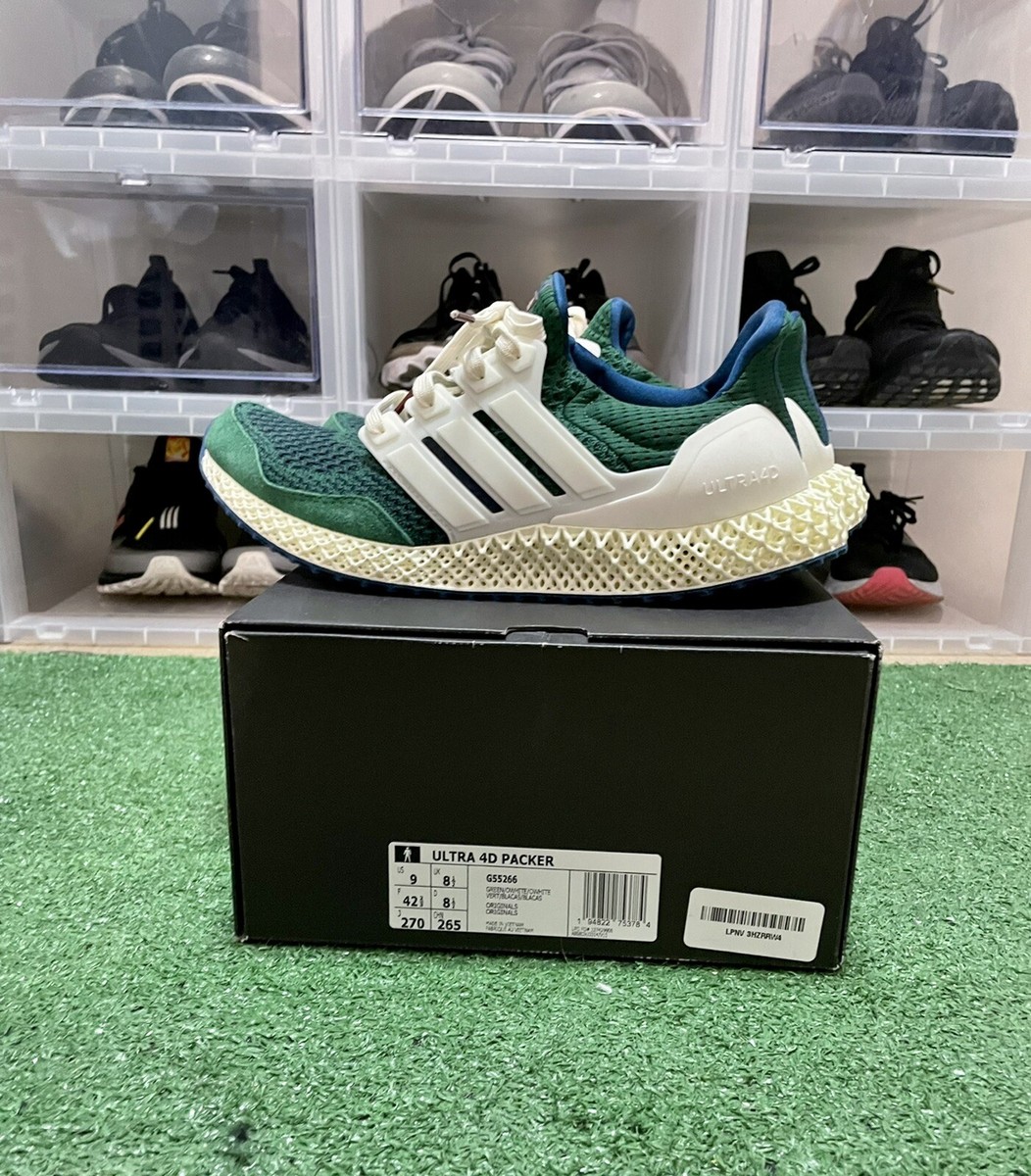 adidas Ultra 4D 2.0 Consortium x Packer Shoes Green 2021 | eBay