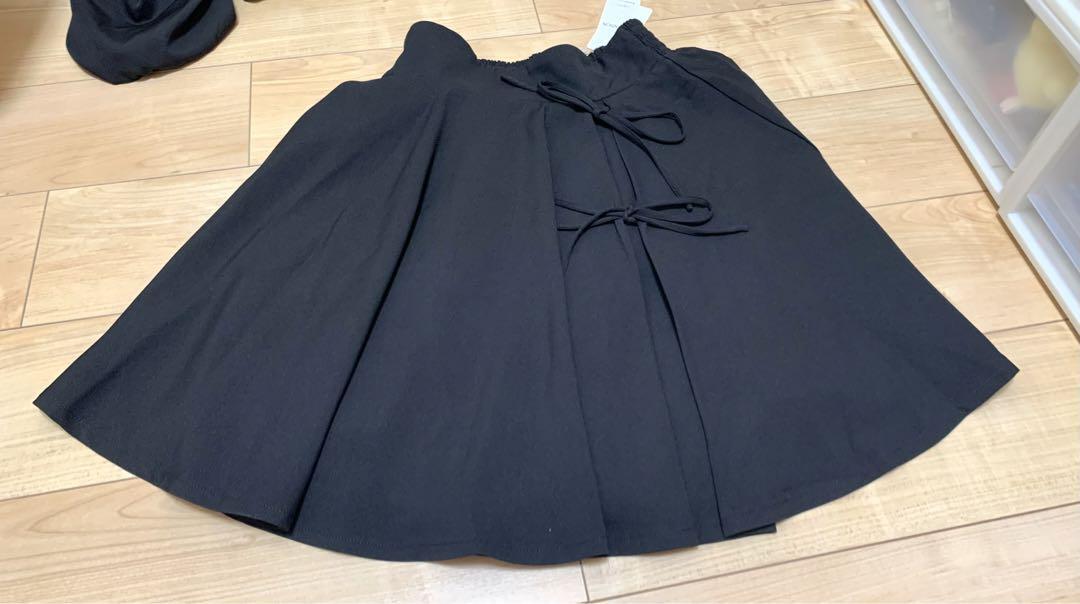 axes femme flare mini skirt black M | eBay