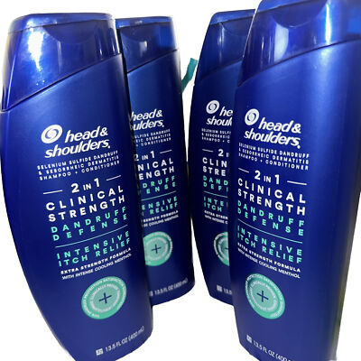 Head & Shoulders 2in1 Clinical Strength  DANDRUFF DEFENSE-INTENSIVE ITCH RELIEF
