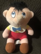 Vintage Walt Disney Animated Film Pinocchio 7  Plush Vintage 1985