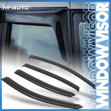 Tape-on Window Visor Shade Vent Wind Rain Deflector Guard For 06-13 Chevy Impala