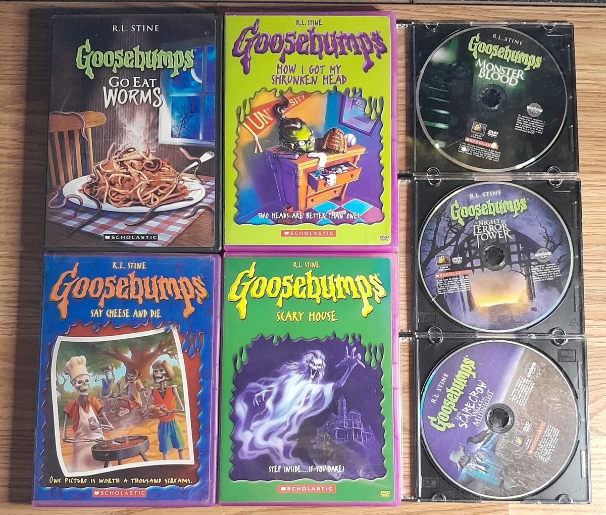 Goosebumps ミステリー グースパンプス DVD ボックス 海外版 Amazon.com: Goosebumps Complete Collection [DVD] : R.L.