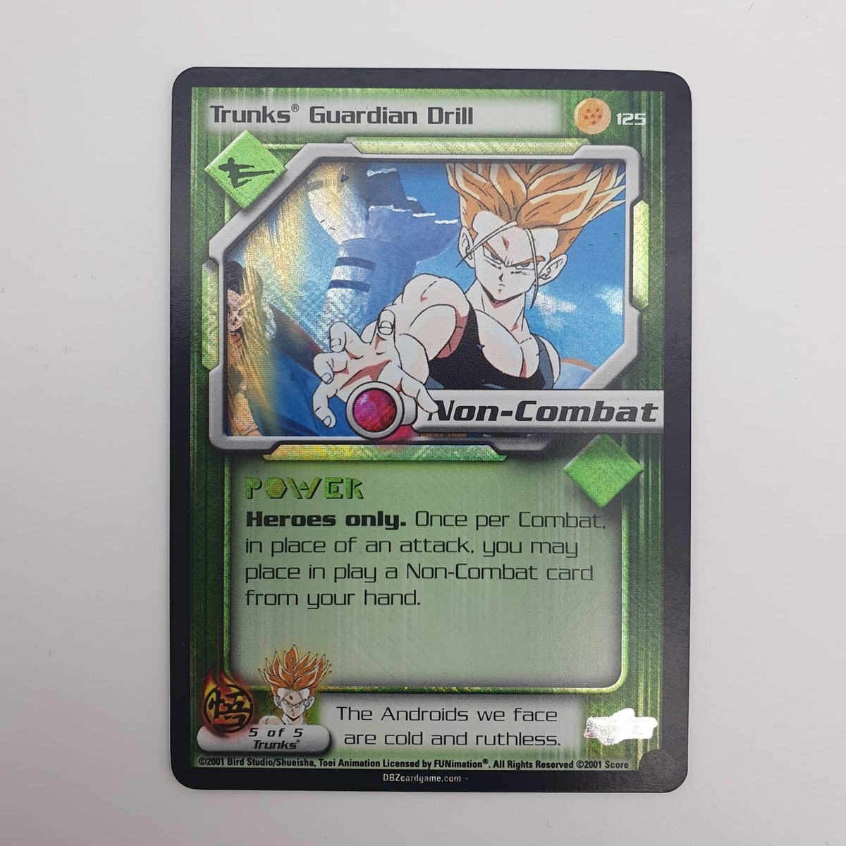 ドラゴンボールZ ホロカード THE Z SOLDIERS Dragon Ball Z Hero Collection CCG #150 The Z Soldiers Foil