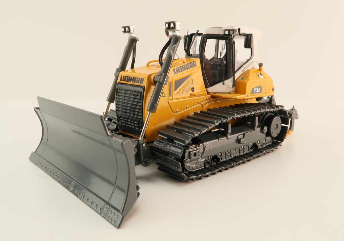 NZG 10101 Liebherr PR 736 G8 Litronic Crawler Tractor with Ripper