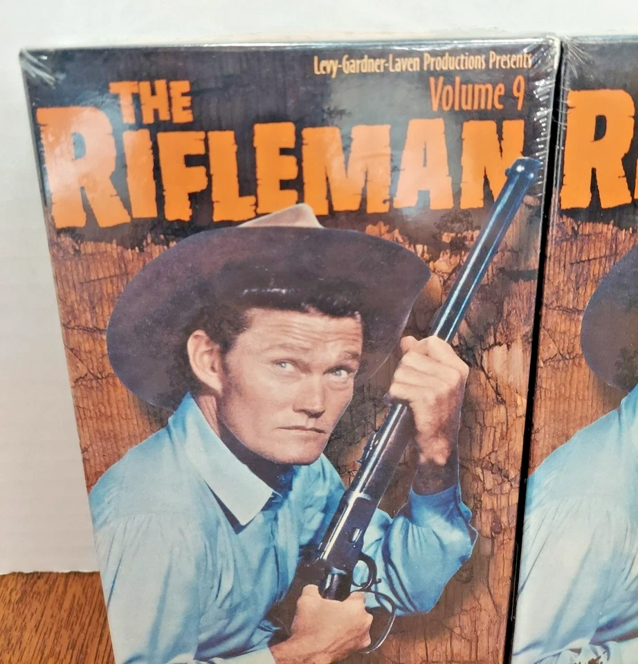 The Rifleman VHS 4-Tape Set VTg Volume 9&10 New Sealed 11&12 Open Box Pre-owned  - Image 2 of 4
