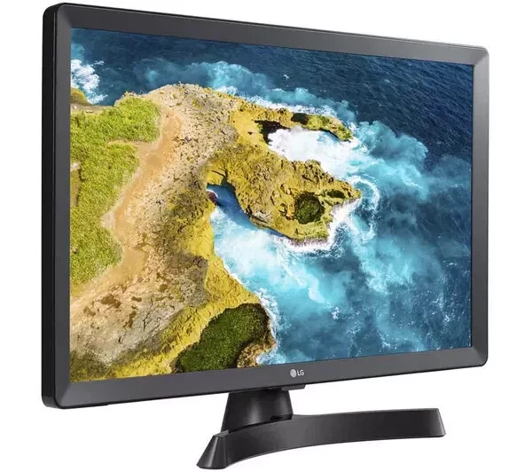 LG 24TQ510S 24" Inteligente HD Listo IPS LED TV Wi-Fi & Tdt & Freesat - Negro - Imagen 4 de 4