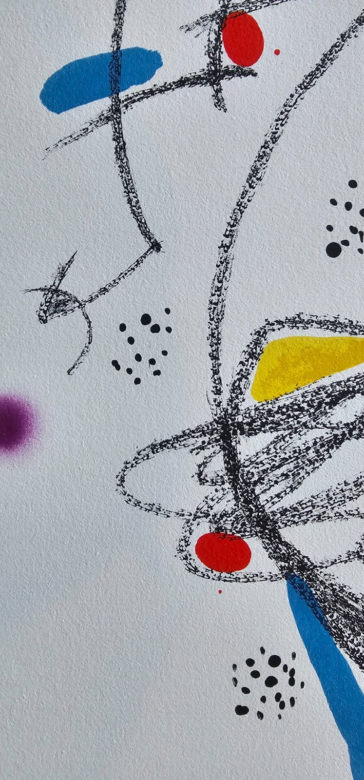 Joan Miro Maravillas acrosticas 4 MOUSE signed Lim. Edition 1500 LITHOGRAPH 1975