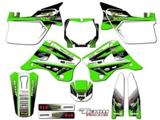 1994-1995 KAWASAKI KX 125 250 KX125 KX250 GRAPHICS KIT DECALS DECO MX STICKERS