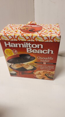 Hamilton Beach 25409 Quesadilla Maker Open Box 