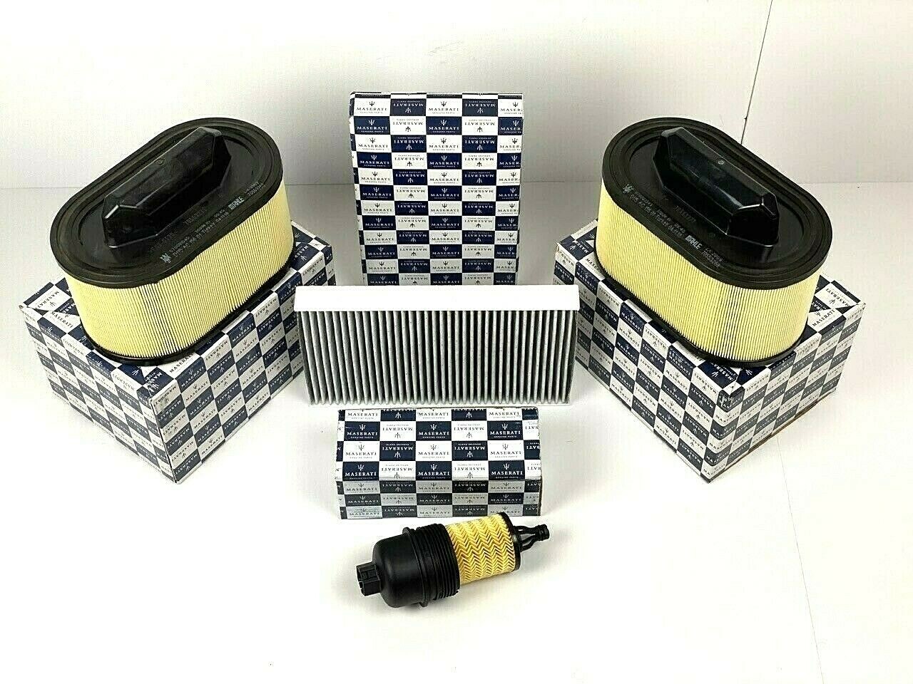 Maserati Ghibli Quattroporte & Levante Oil Filter, Air Filter & Ac Filter