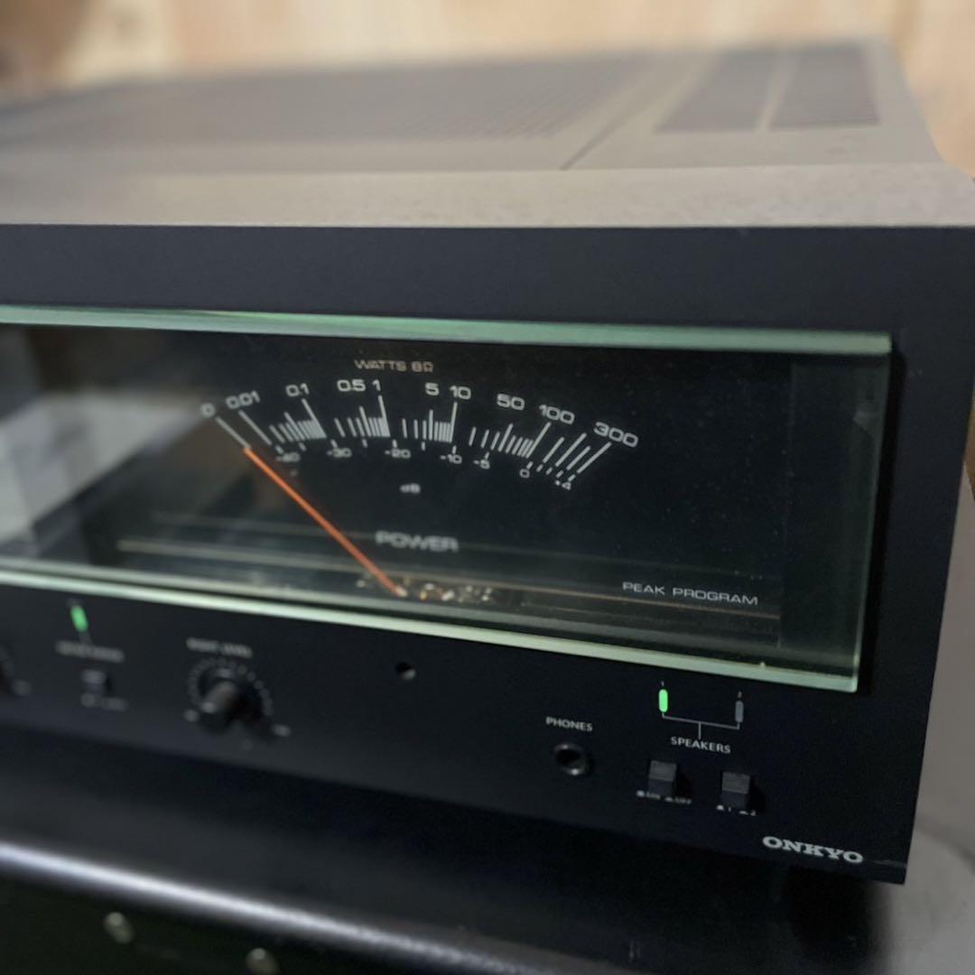 1970年代製 名機ONKYO M-506 パワーアンプ