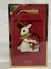 2002 Lenox Rudolph Ornament With Original Box