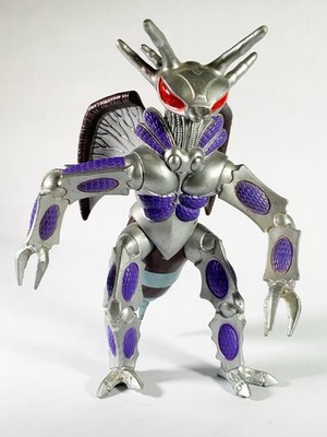 1995 Mighty Morphin Power Rangers Deluxe Evil Space Aliens Hornitor 8'' Figure