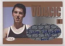 2004-05 Sage Basketball Authentic Bronze /270 Sasha Vujacic #A36 Auto 2u3