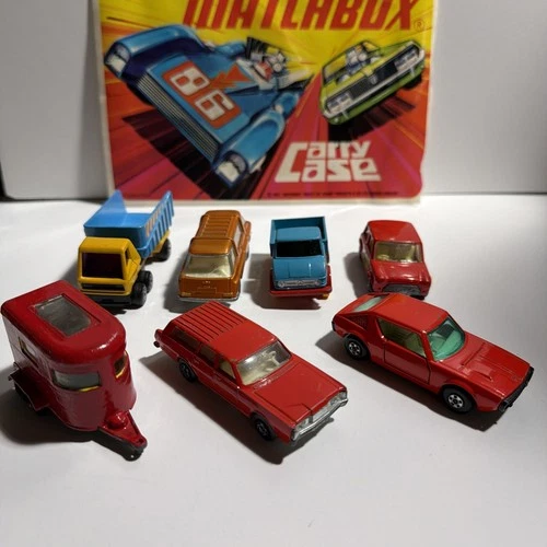 Vintage Matchbox Lesney Car Lot 1970s England