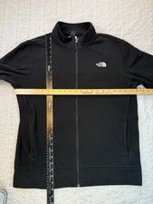 The North Face Black Full Zip Fleece Jacket Womens Large