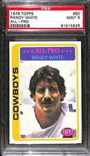 1978 TOPPS #60 RANDY WHITE PSA 9 Mint 81515826 