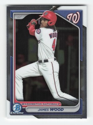 2024 Bowman Chrome Prospects #BCP-91 James Wood Near Mint or Better