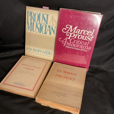 #ad Proustian 4 Book Lot French Literary Guides Legacy Puffett Price Nathan Quint $115.37