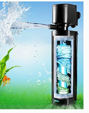 500 GPH Submersible Internal Aquarium Filter Pump w/ UV Sterilizer 75-200 gal
