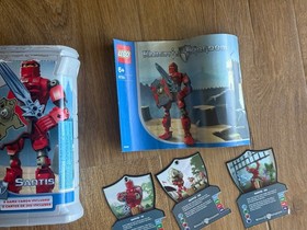 Lego 8785 Knights Kingdom Santis Complete w/Manual and Cards in Container