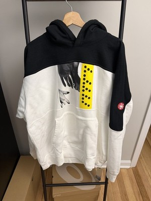 Cav Empt White Black Braille Hoodie - Size X-Large ( XL )