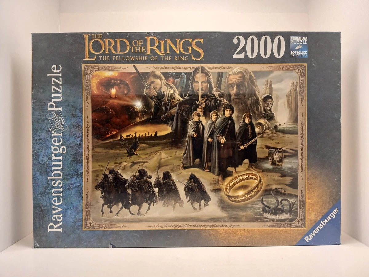 Clementoni Lord of The Rings Rings-1000 pièces, Affiche Incluse, Puzzle Films célèbres, Divertissement pour Adultes, fabriqué en Italie, 39907 Clementoni Lord of The Rings Rings-1000 pièces, Affiche Incluse, Puzzle Films célèbres, Divertissement pour Adultes, fabriqué en Italie, 39907