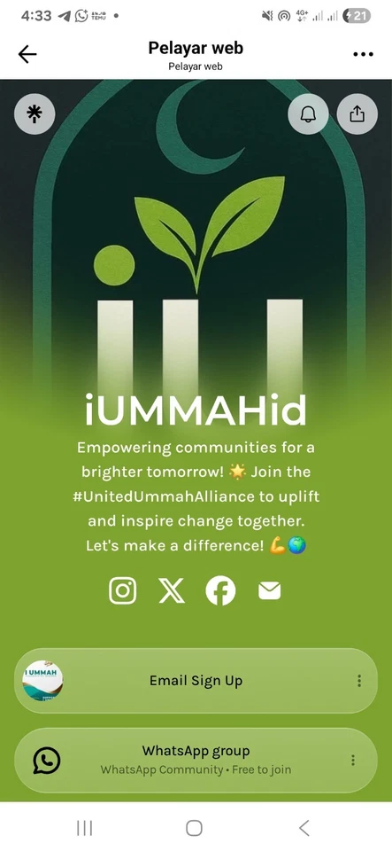 Internet BUISNES focusing on developing Global Ummah Network, Thrusted On Waqf - Image 1 of 4
