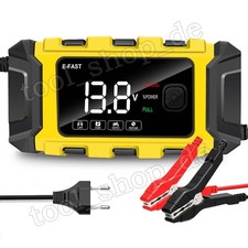 12V 6A Intelligentes Auto Batterieladegerät KFZ Batterie Ladegerät PKW Akku AGM