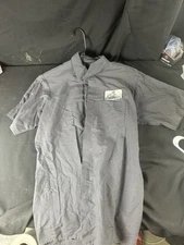 Black Vinyl Ale Project Red Kap Work Shirt Sz Large Brewery Beer California