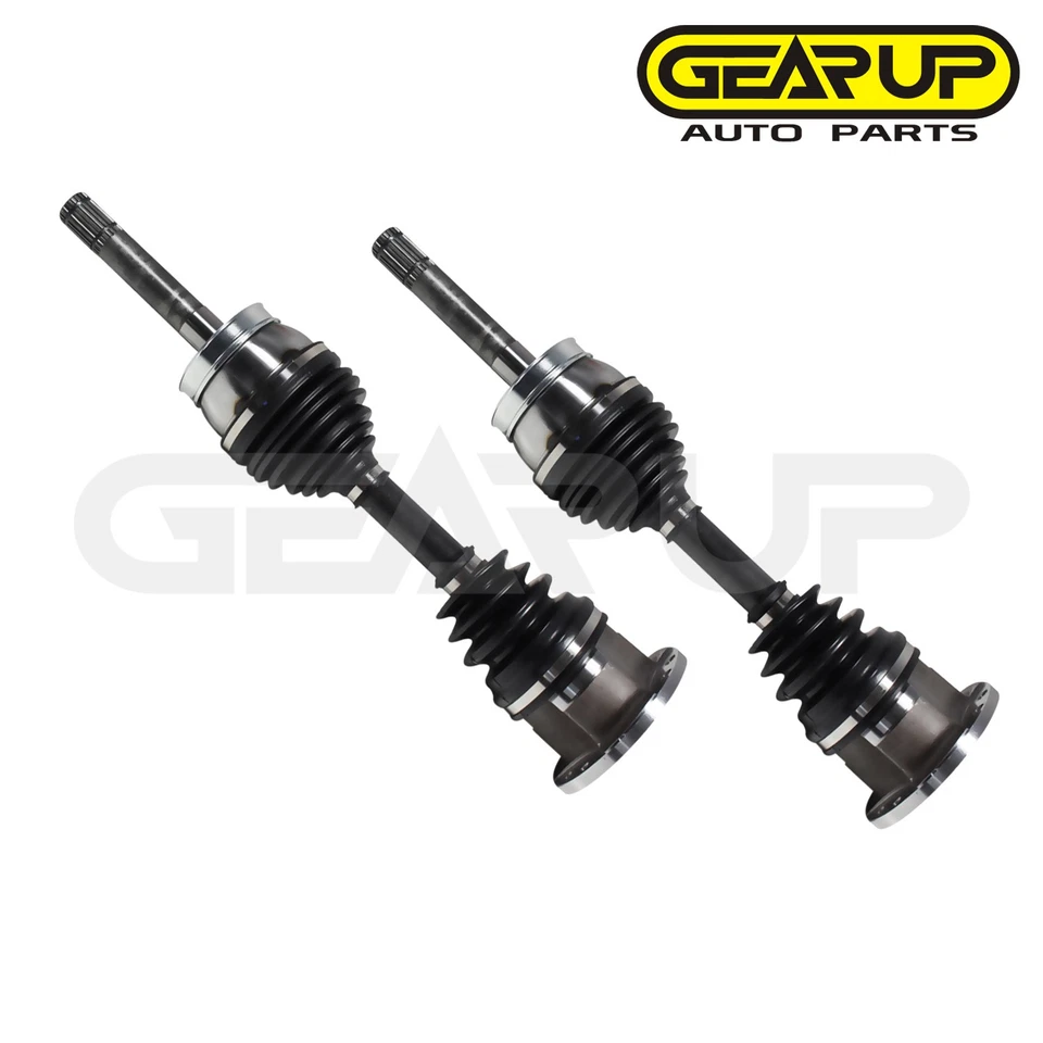 Par delantero eje CV para camioneta Nissan Pathfinder 1986-93 D21 1987-1989 4x4 Foto 3 de 4