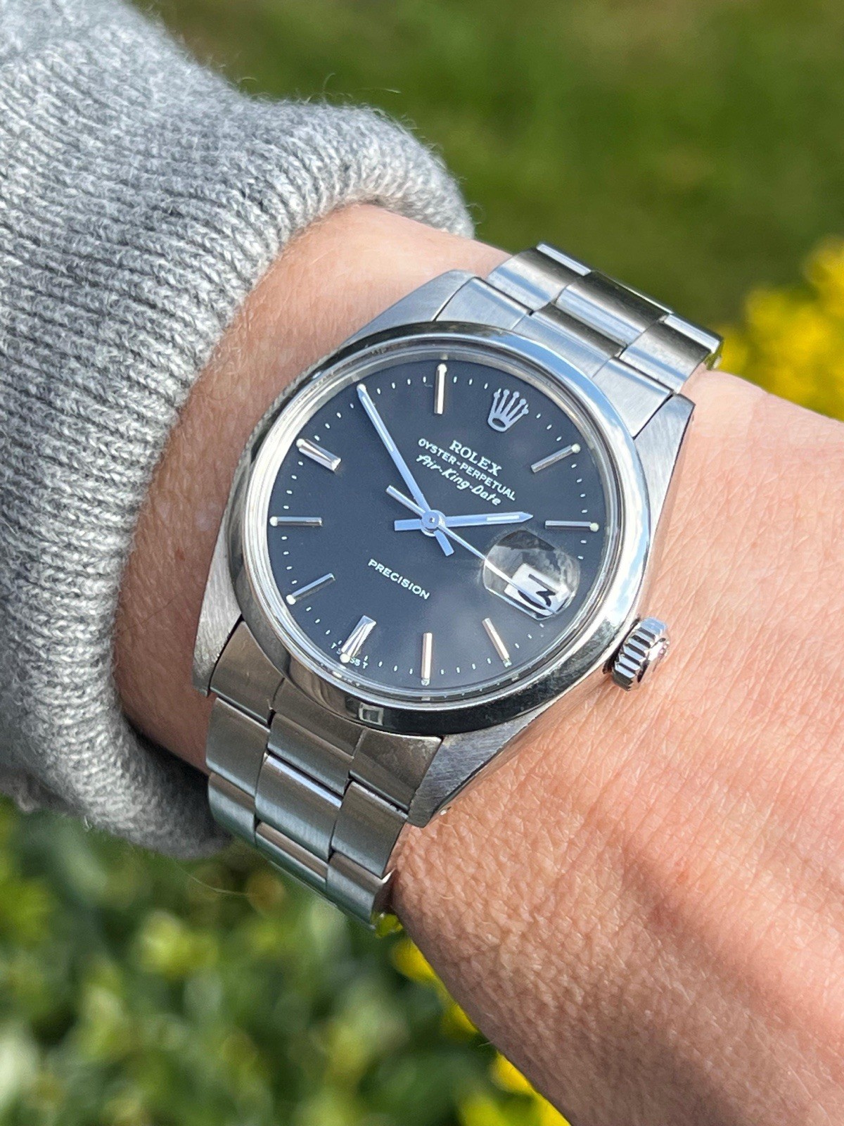 Steel Rolex Oyster Perpetual Air-King Date