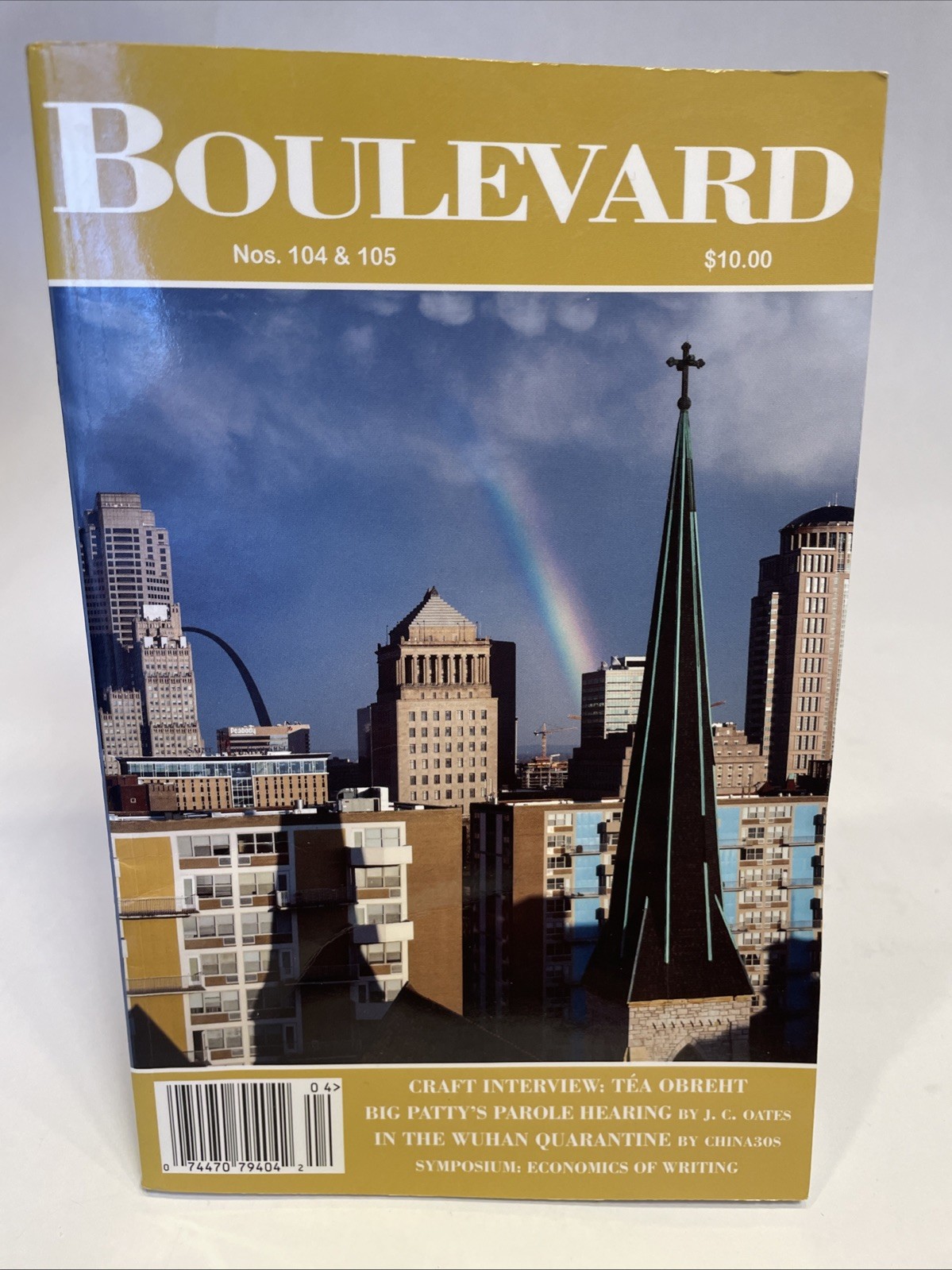 Boulevard Literary Magazine Spring 2020 Vol 35, #2&3~Poetry-Fiction-Nonfiction