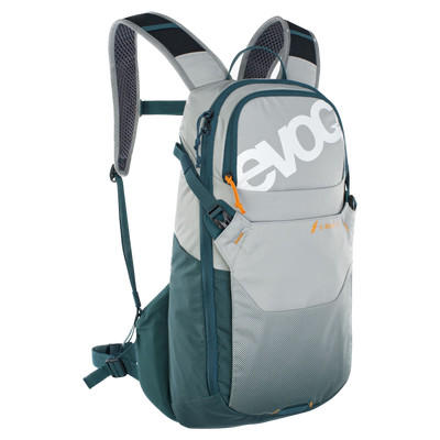 EVOC E-RIDE 12 Fahrradrucksack E-Bike Backpack, Steingrau/Petrol