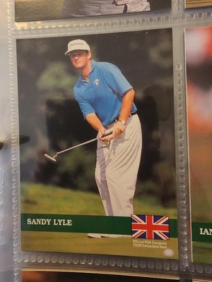1992 PRO SET PGA PRO SERIES EUROPEAN TOUR SANDY LYLE #E3 TRADING CARD