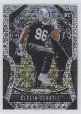 2019 Panini Prizm Rookies Disco Prizm Clelin Ferrell #316 jn1