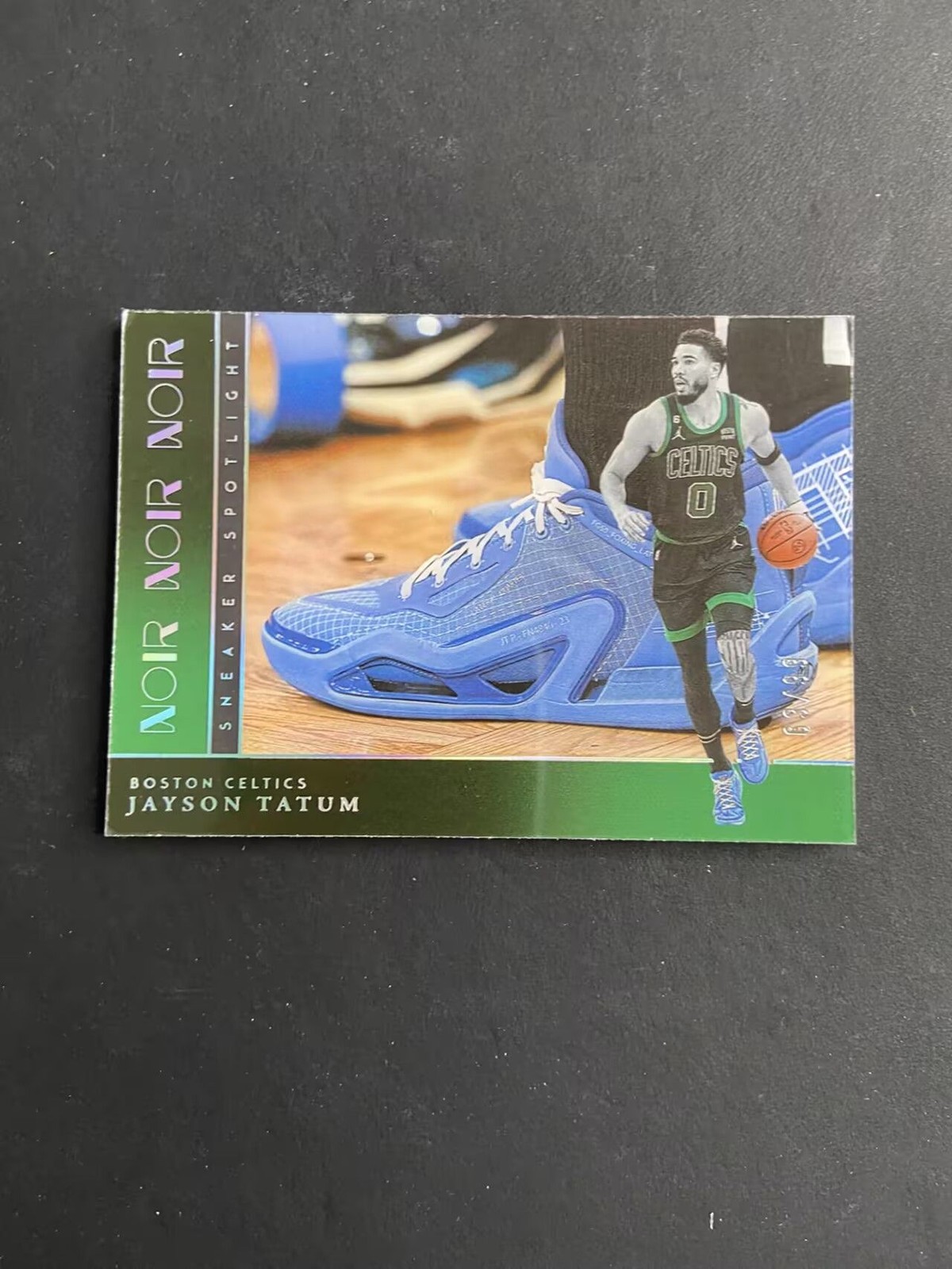 2023-24 Panini Noir Jayson Tatum #15 Sneaker Spotlight /99