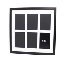 Wooden Collage Frame. Holds six 6x4" photos. Multiple Picture Photo Frame
