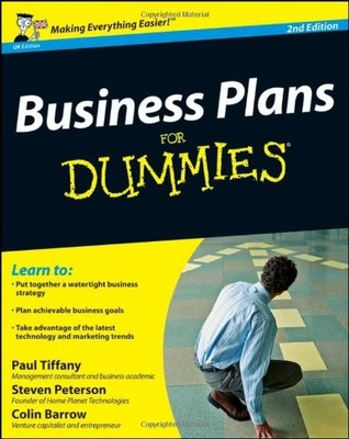 BUSINESS PLANS FOR DUMMIES By Paul Tiffany & Steven D. Peterson **Excellent**