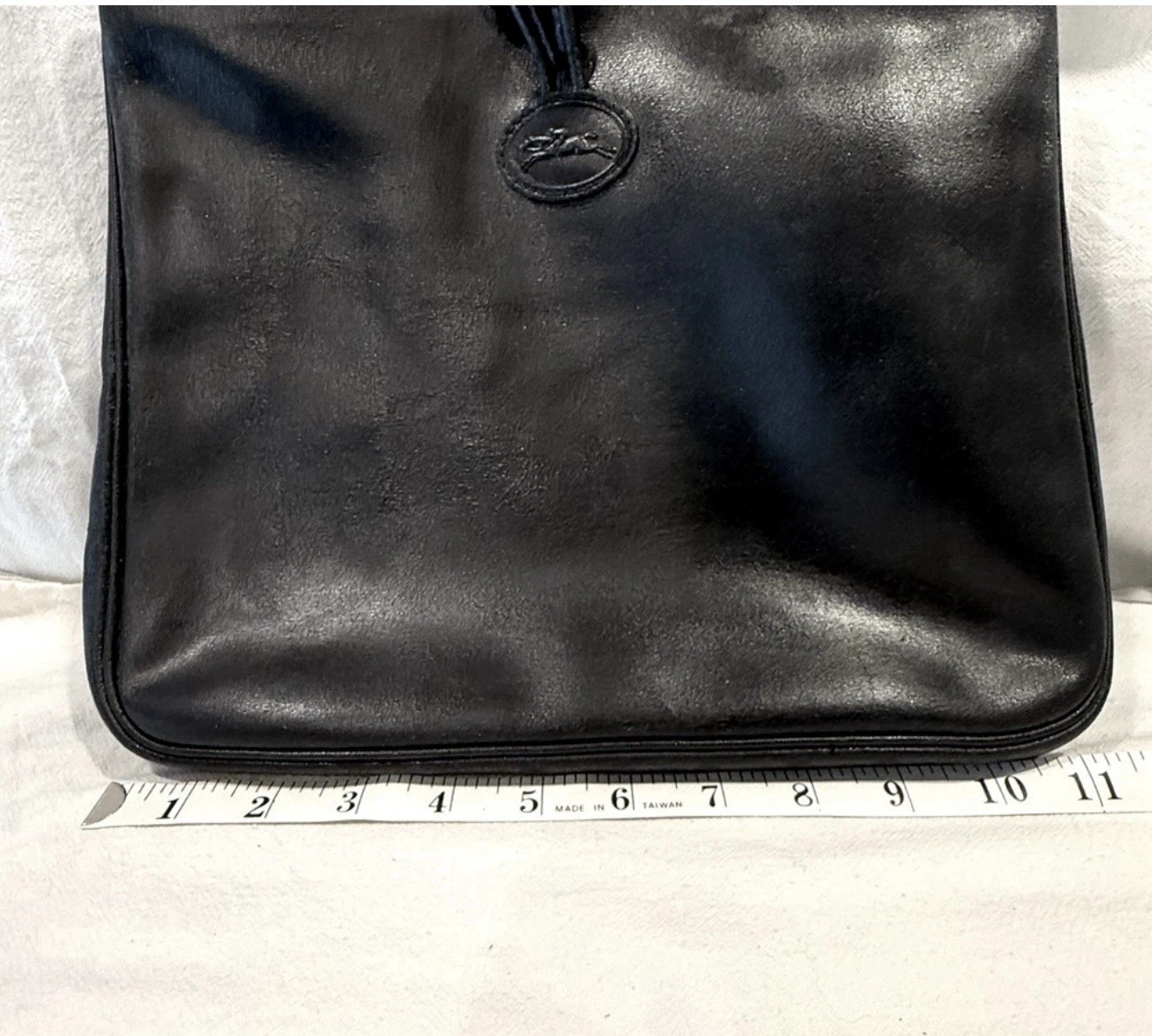 Borsa tote vintage Longchamp usata in ottime condizioni morbida e liscia davvero splendida in pelle