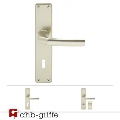 Hoppe Türgriff Birmingham Alu neusilber 1117/202SP F2 Türdrücker Klinke BB PZ WC