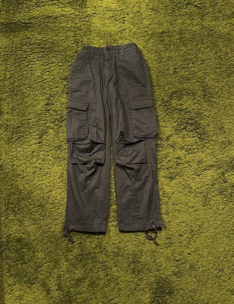 Men Strellson Trousers Khaki Cotton 32