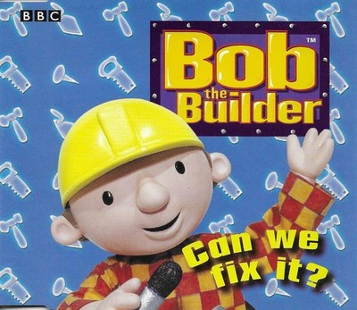 BOB THE BUILDER Can We Fix it UNRELEASED & KARAOKE & VIDEO CD single SEALED