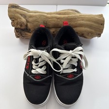Heelys Boys Wheeled, Black And Red, Skate Shoes, Size Youth 2.