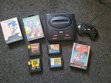 Sega Mega Drive 2 Black Console With 13 games Bundle