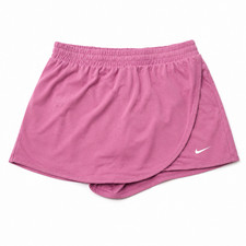 Nike Girls Breezy Skort Mid Rise Pink Size XL Standard Fit Pull-On Stretch NWT
