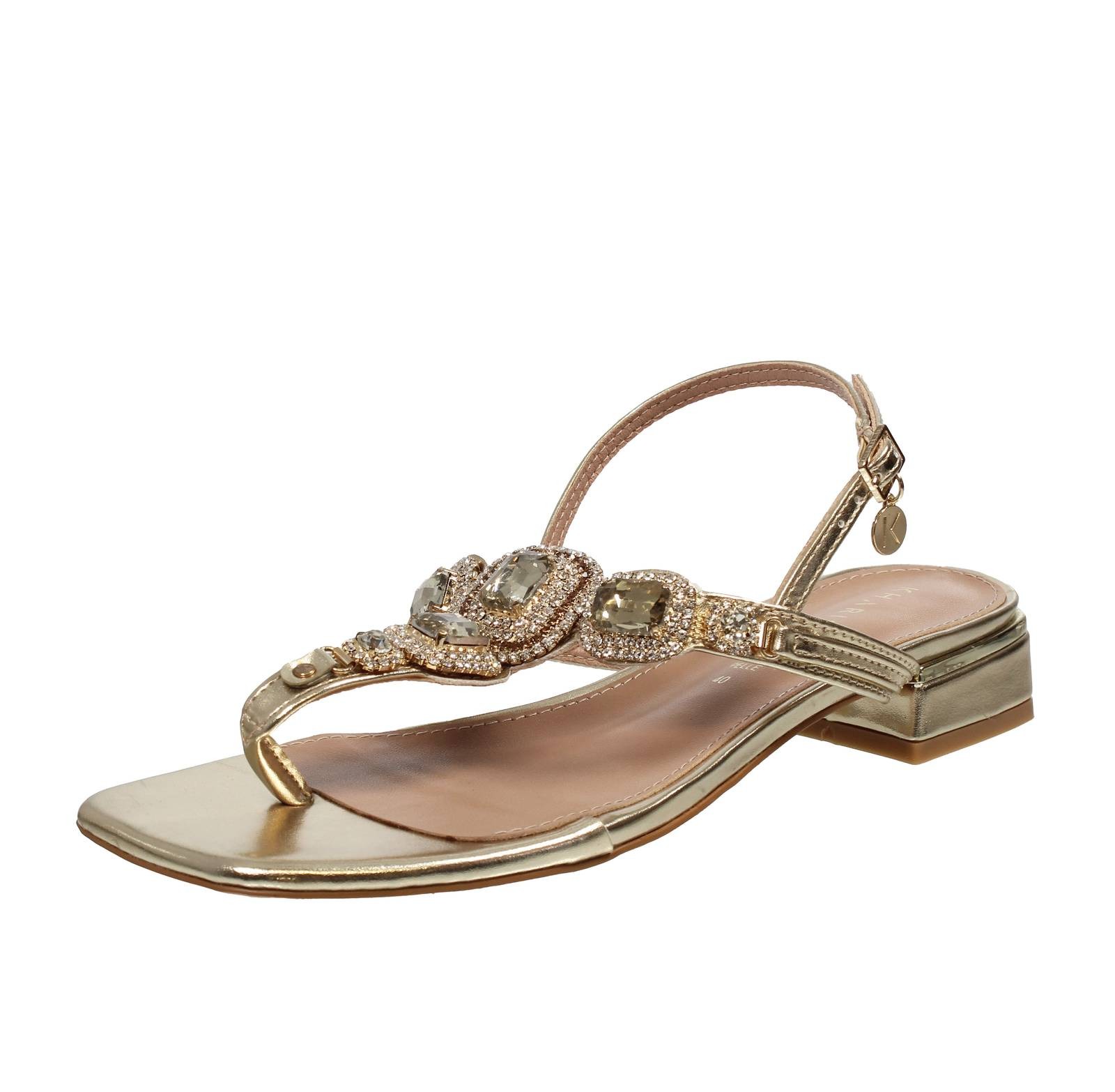 Харизматичные Сандалии для Такко и Чинтурино Платино - Талья, 40 Скарпе Донна Сандали