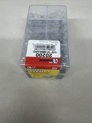 CH Hanson 20200 1/8  Standard Steel Letter & Number Stamp Set 27pc
