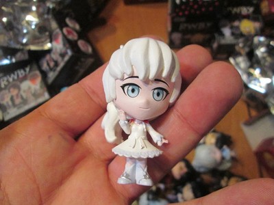 RWBY RUBY SERIES 1 WEISS FIGURINE MINIS BLIND BOX OPEN COMPLETE With BOX & BAG