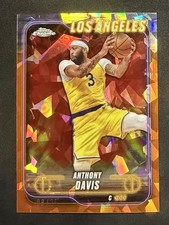 2024-25 Topps Chrome Sapphire Edition - Anthony Davis #86 Orange 08/25 - Lakers